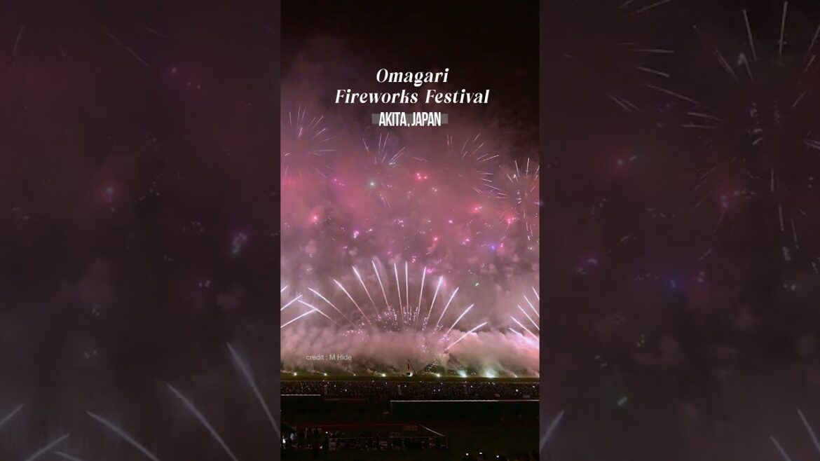 Omagari Fireworks Festival 🇯🇵#Daisen #Akita #Japan