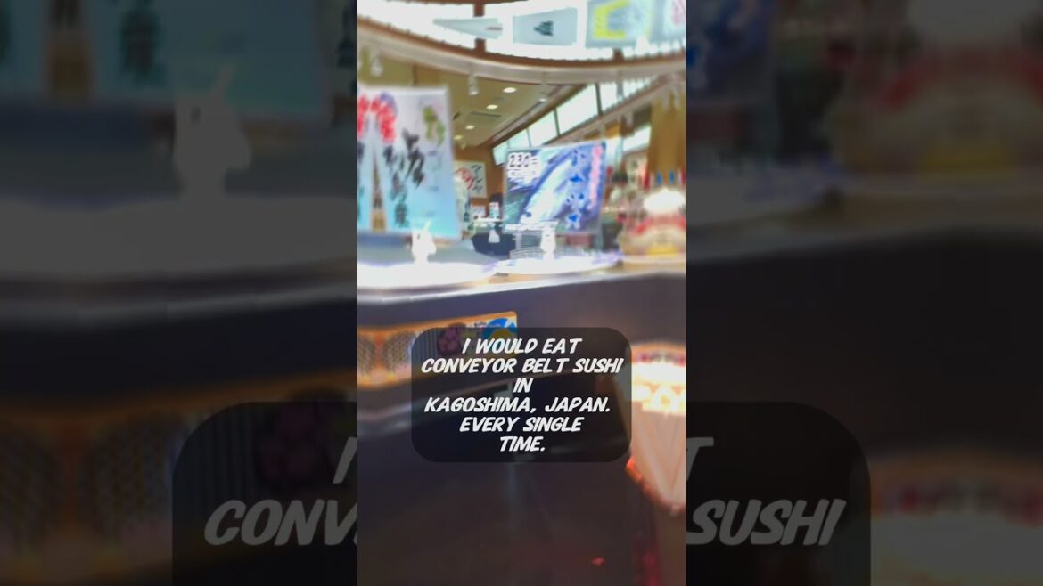 Kagoshima, Japan. Sushi here is unreal. #travel #japan #sushi