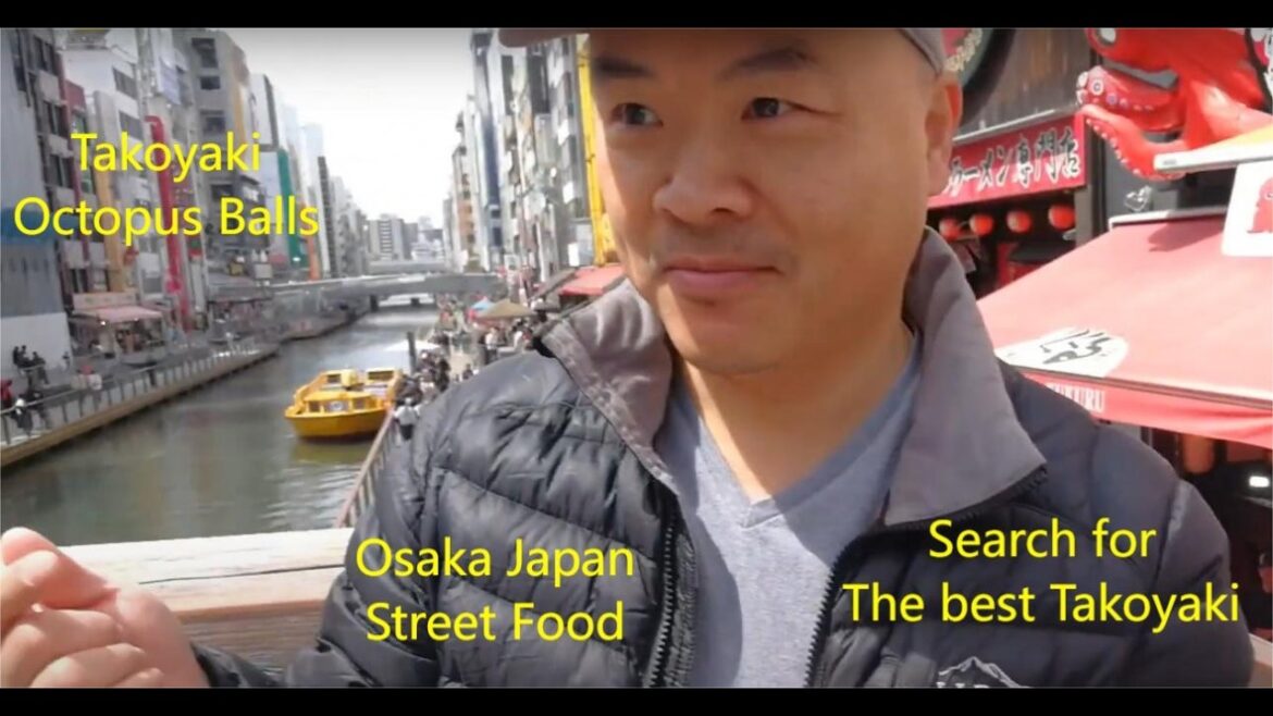 Hunting for the best Takoyaki (Octopus Balls) in Dotonbori Osaka Japan