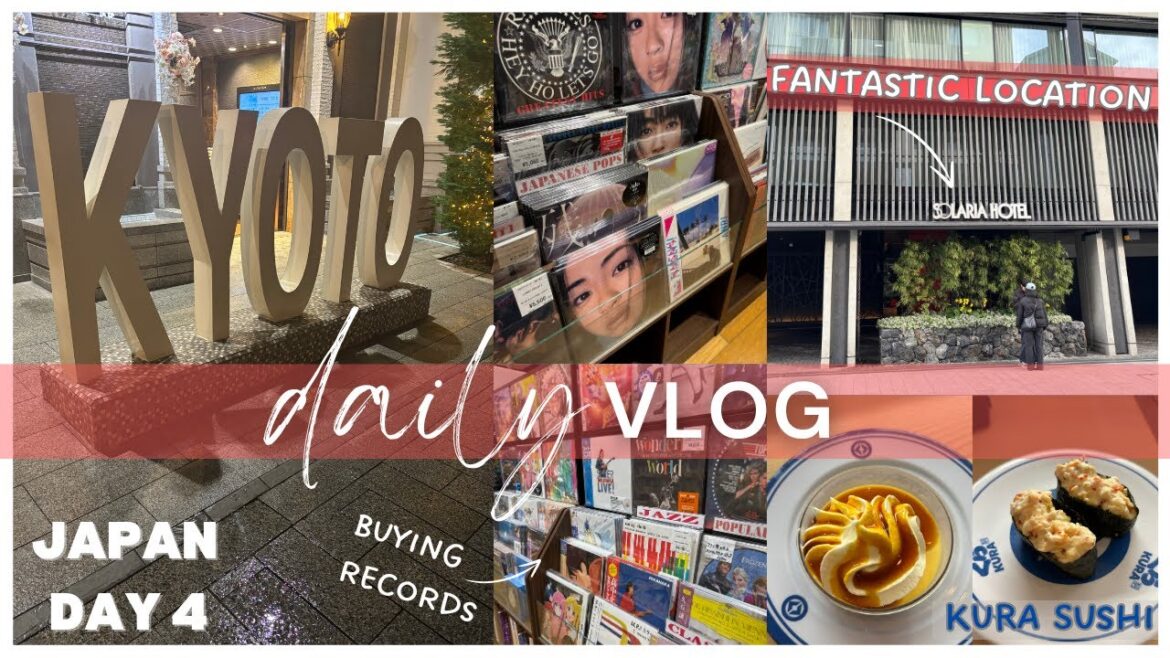 Travel Day, Osaka To Kyoto | Enjoying Kura Sushi