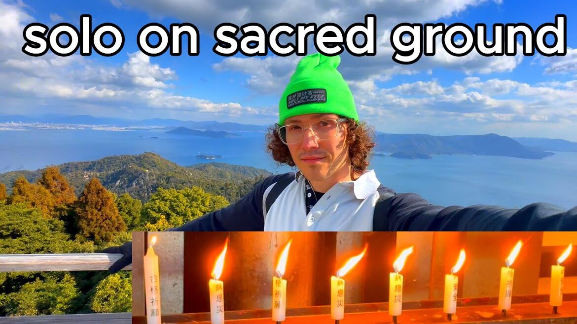 Solo Hiking Japan's Sacred Peak ⛰️ | Mount Misen & the Eternal Flame