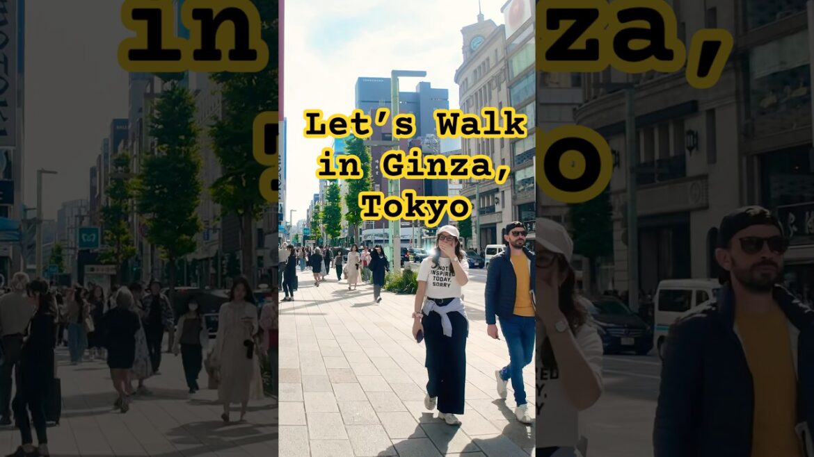 Tokyo, Ginza in 4K #japan #travel #ginza #shortvideo #shorts Tokyo, Ginza in 4K #japan #travel #ginza #shortvideo #shorts