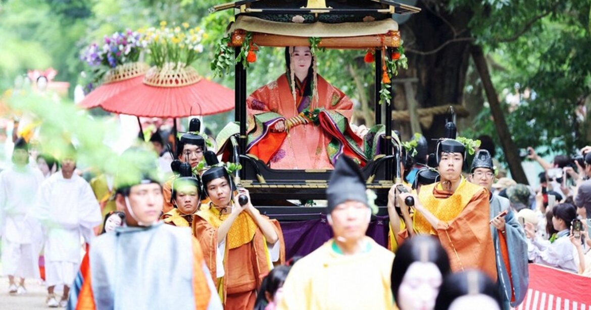 In Photos: Kyoto's Aoi Matsuri festival showcases Japanese courtly history