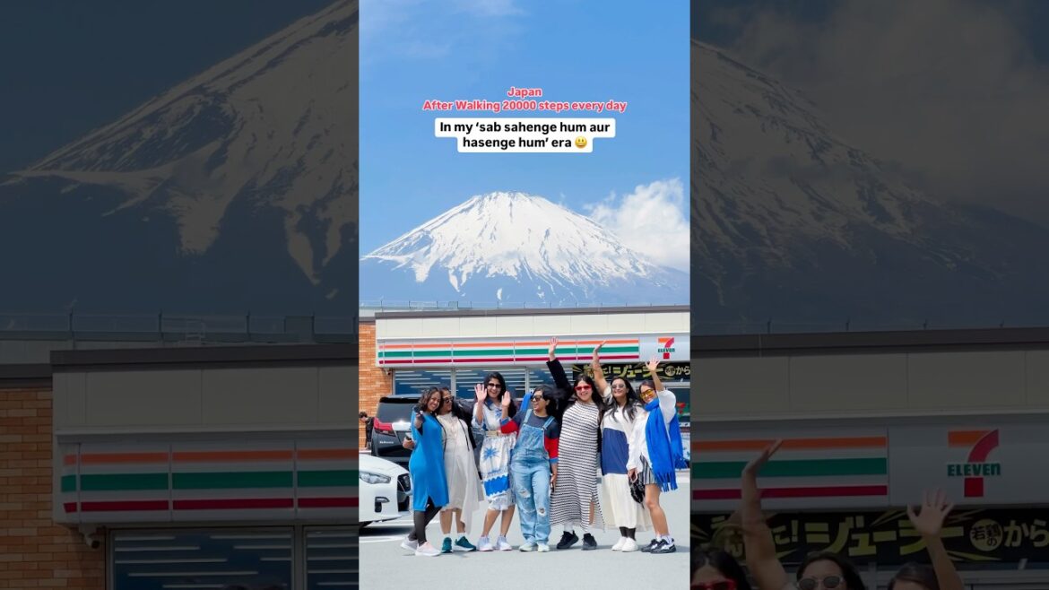 You’re in Japan, walking 20k steps daily & Feeling best. #japantour #womentravelers #japantravel