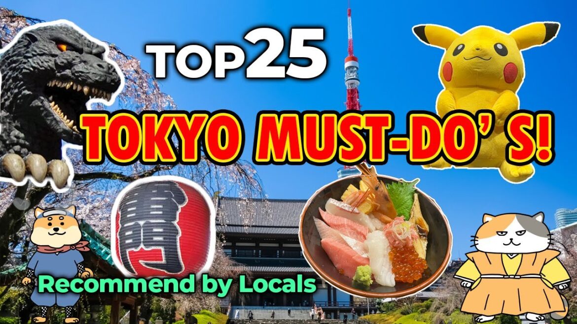 25 Things You MUST Do in Tokyo | Ultimate Travel Guide 2025 25 Things You MUST Do in Tokyo | Ultimate Travel Guide 2025