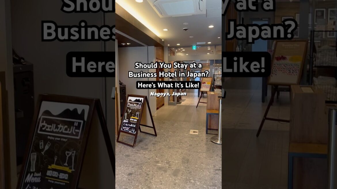 One of the Best Value Places to Stay in Japan: Business Hotels! #japantravel #nagoyajapan #japan