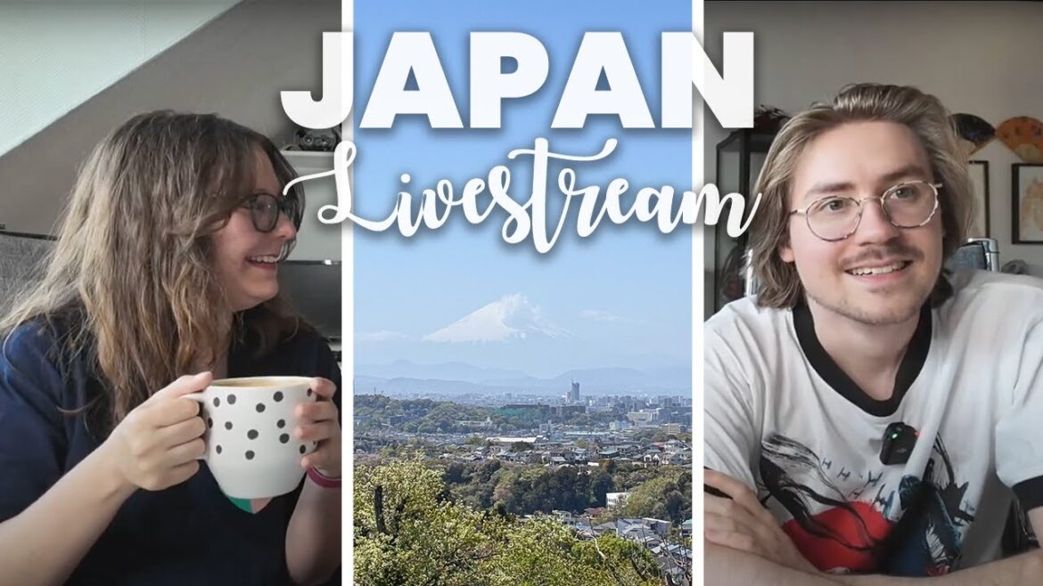 LIVESTREAM im Mai - alles über unseren Japan-Trip!
