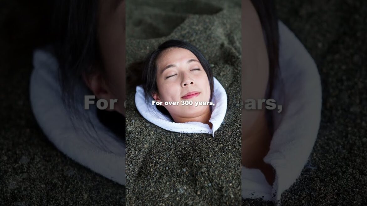 Discover the surprising health benefits of burying yourself in sand! Discover the surprising health benefits of burying yourself in sand!