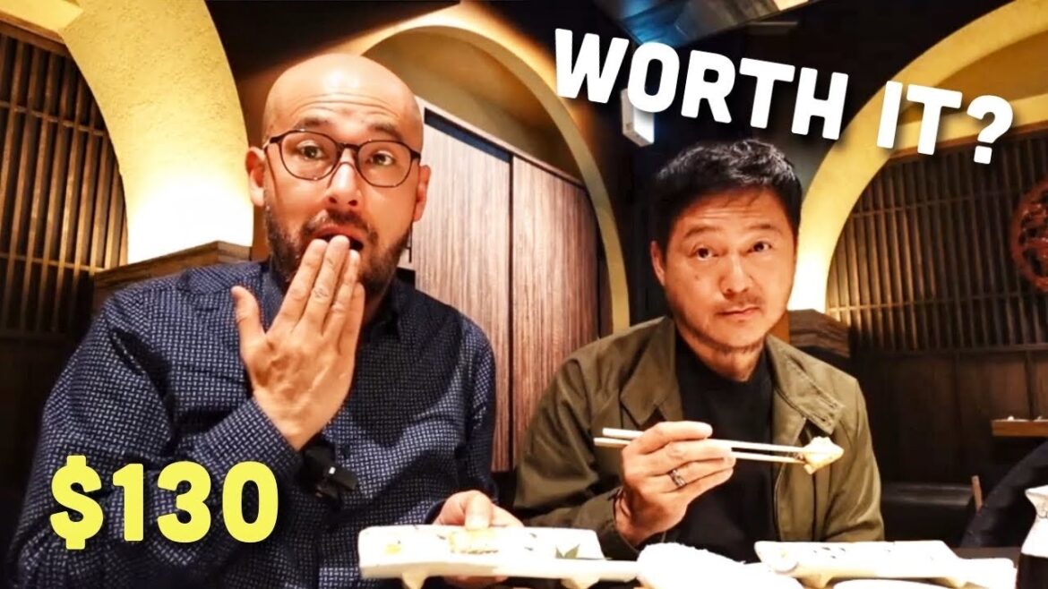 We Tried a 20-Course OMAKASE in Osaka Japan