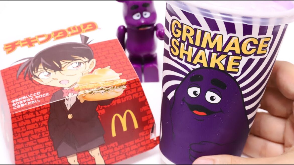 Mcdonald's Japan GRIMACE SHAKE Revival! I'm not good at Acting Dead