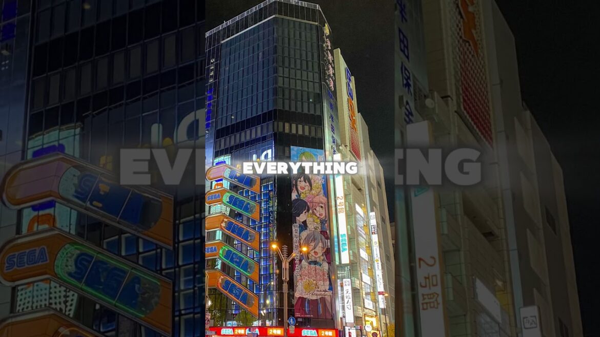 Akihabara – The Electric Town of Anime & Gaming #akihabara #tokyo #japan #travelshorts
