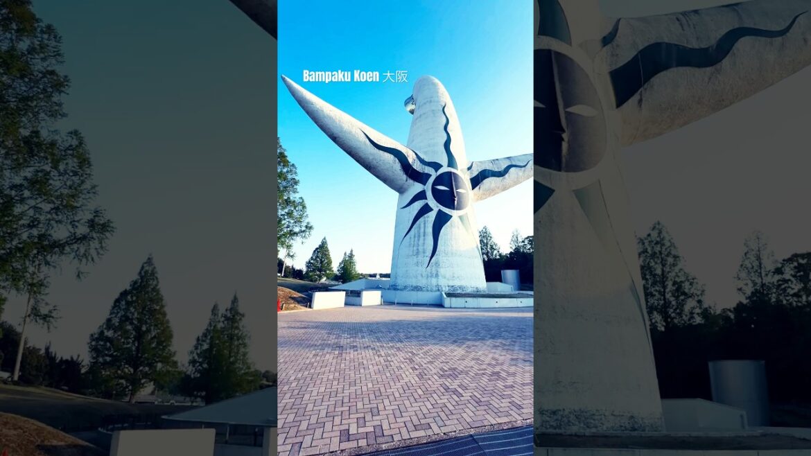 Bampaku Koen || Osaka’s iconic park #travel #viralvideo #shorts #park #nature #osaka