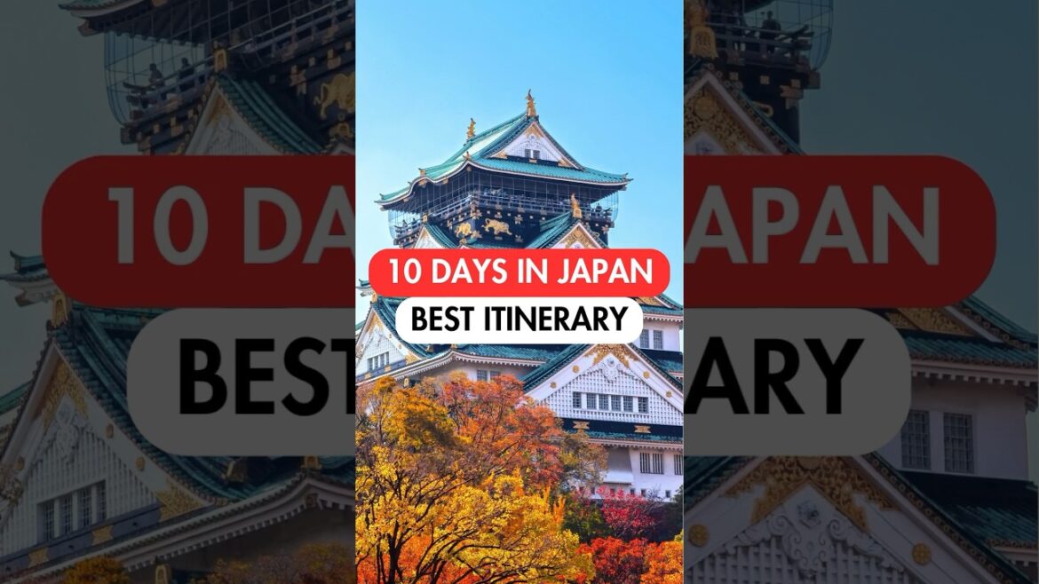 BEST 10-DAY ITINERARY for First Timers in JAPAN #japan #japantravel #itinerary
