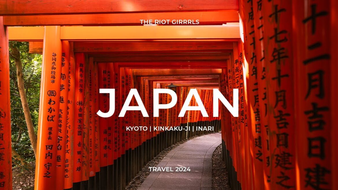 Japan Travel | Kyoto 5C/6 | goldener Tempel Kinkaku-ji & Fushimi Inari-Taisha | cinematic travel vid