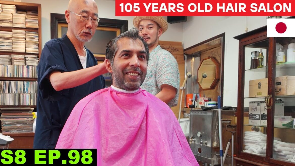 50$ Hair Cutting in 105 Years old Japanese Barber 🇯🇵 S8 EP 98 | Yamaguchi | Pakistan to Japan Tour 50$ Hair Cutting in 105 Years old Japanese Barber 🇯🇵 S8 EP 98 | Yamaguchi | Pakistan to Japan Tour