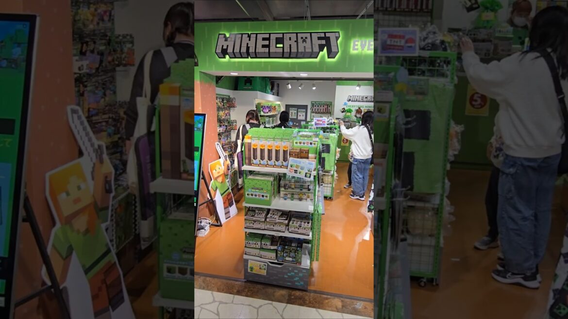 MINECRAFT Stores in JAPAN! MINECRAFT Stores in JAPAN!
