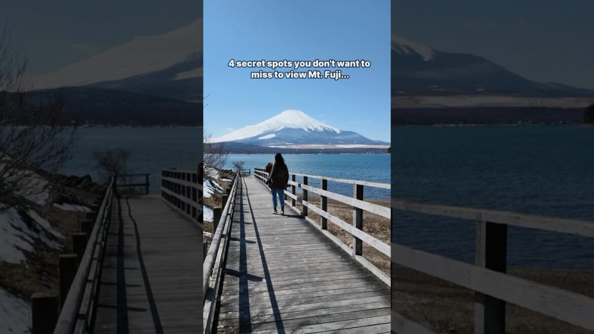 4 best Mt. Fuji views NO ONE tells you about #mtfuji #japantravel