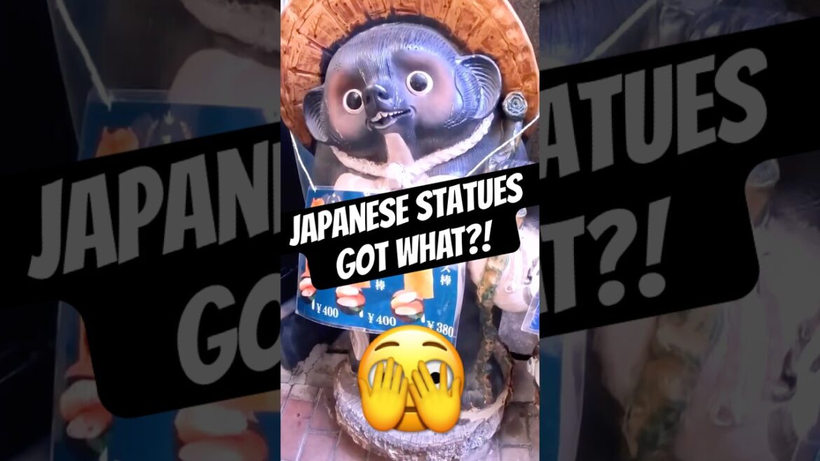 The Weirdest Statues in Japan? 🦝 Meet the Tanuki! The Weirdest Statues in Japan? 🦝 Meet the Tanuki!