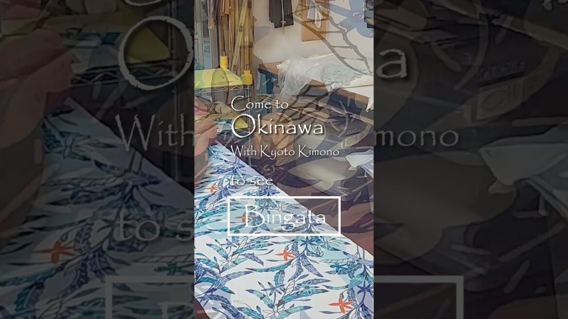 Bingata Workshop in Okinawa