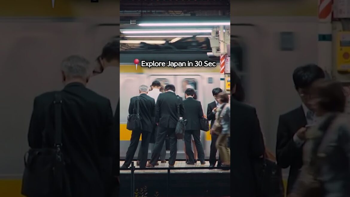 Visit Japan in 30 Sec | This Hidden Wonder in Japan 🇯🇵✨ #shortstravel