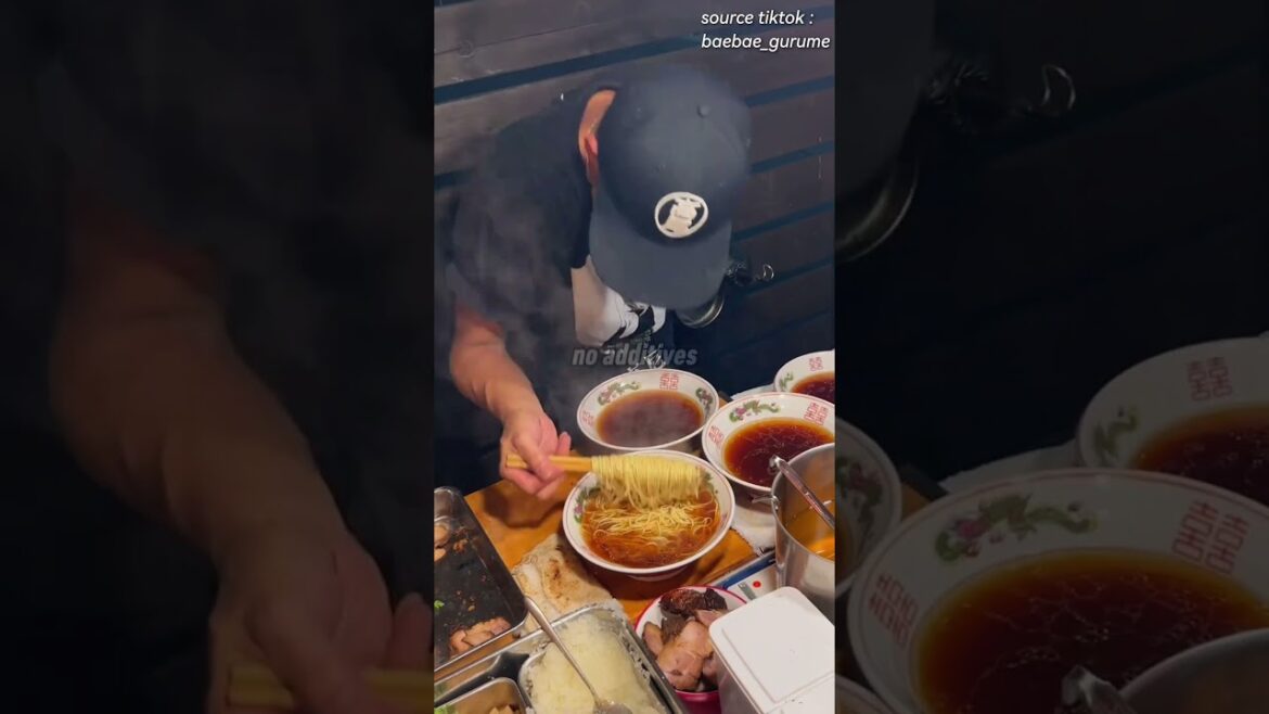 Tokyo’s Secret Ramen Stall Under the Tracks ππ₯ #food #viralvideo #foodshorts Tokyo's Secret Ramen Stall Under the Tracks ππ₯ #food #viralvideo #foodshorts