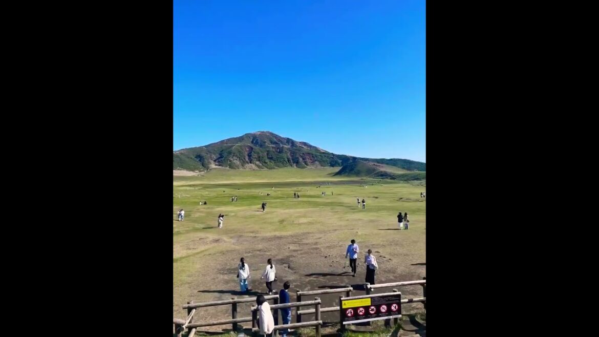 【JAPAN】Must-See Nice View Spot – Mt.Aso 【JAPAN】Must-See Nice View Spot - Mt.Aso
