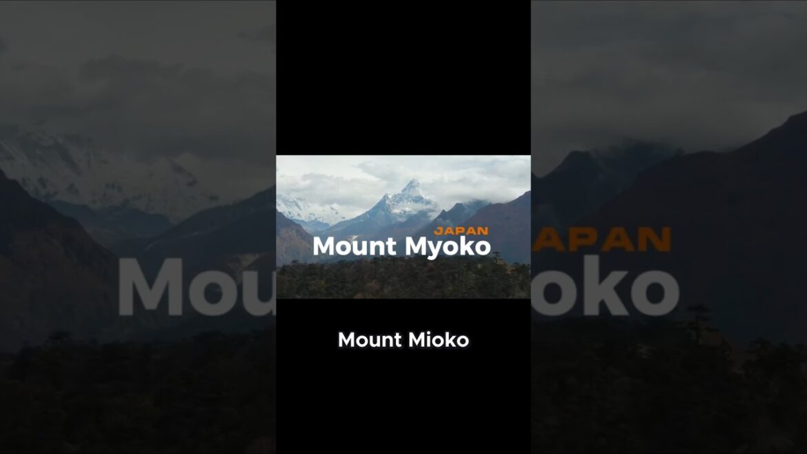 Mount Mioko A Spiritual and Adventure place | Travel 4K Video Mount Mioko A Spiritual and Adventure place | Travel 4K Video