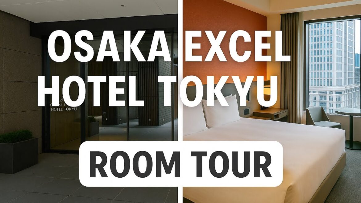 Osaka Excel Hotel Tokyu Room Tour | Modern Stay in the Heart of Osaka!