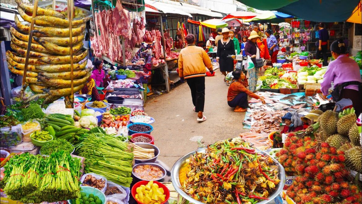 Food Paradise Found – Cambodian Market Life in Full Flavor [SUBTITLED]