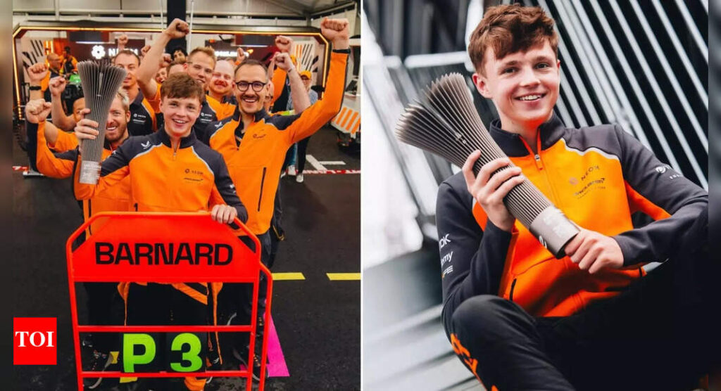 Taylor Barnard heads home with extra luggage after podium finish at Tokyo E-Prix | Formula – E News Taylor Barnard heads home with extra luggage after podium finish at Tokyo E-Prix | Formula - E News