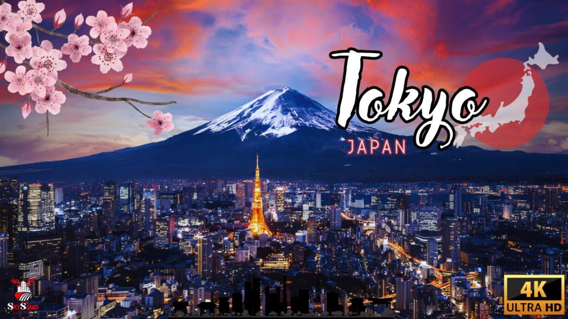 🌆 Tokyo, Japan 4K Drone Video | Stunning Aerial Tour of Tokyo’s Iconic Landmarks in Ultra HD