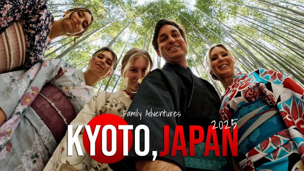 Family Adventures: Cherry Blossom time in Kyoto, Japan 4K Trailer