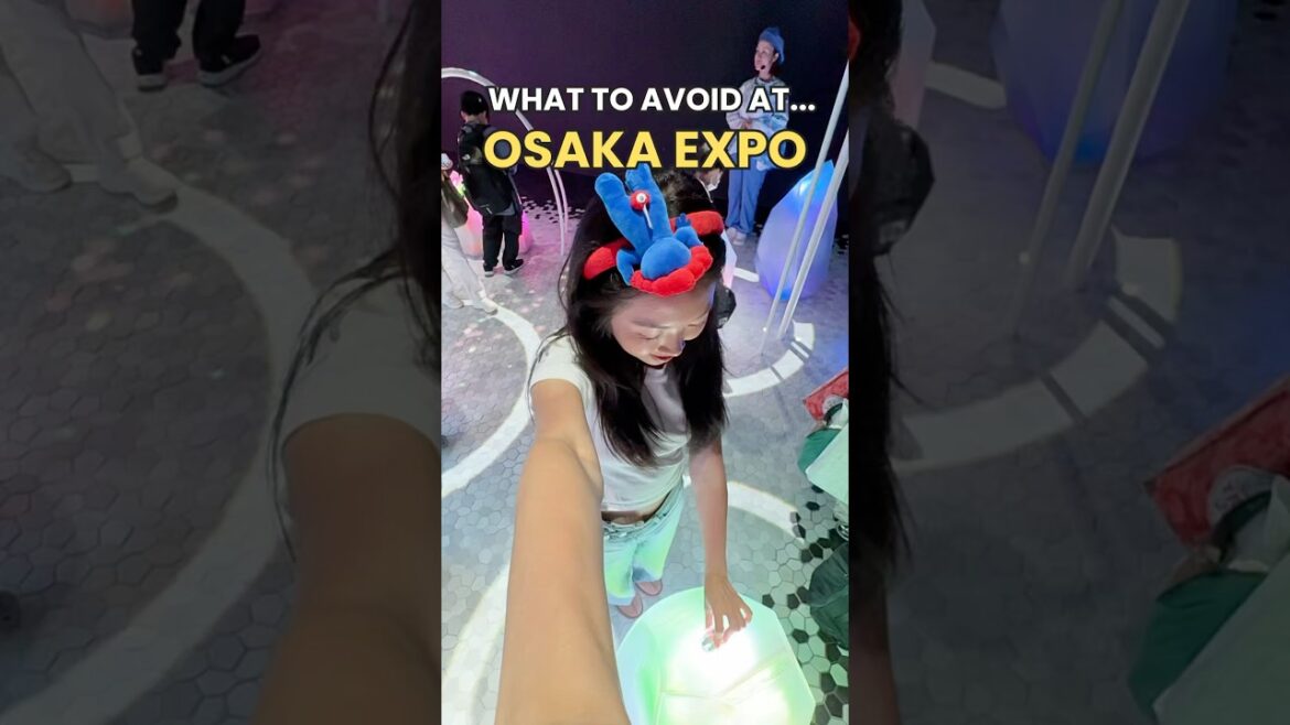 DO NOT Make These Mistakes At The Osaka Expo #japan