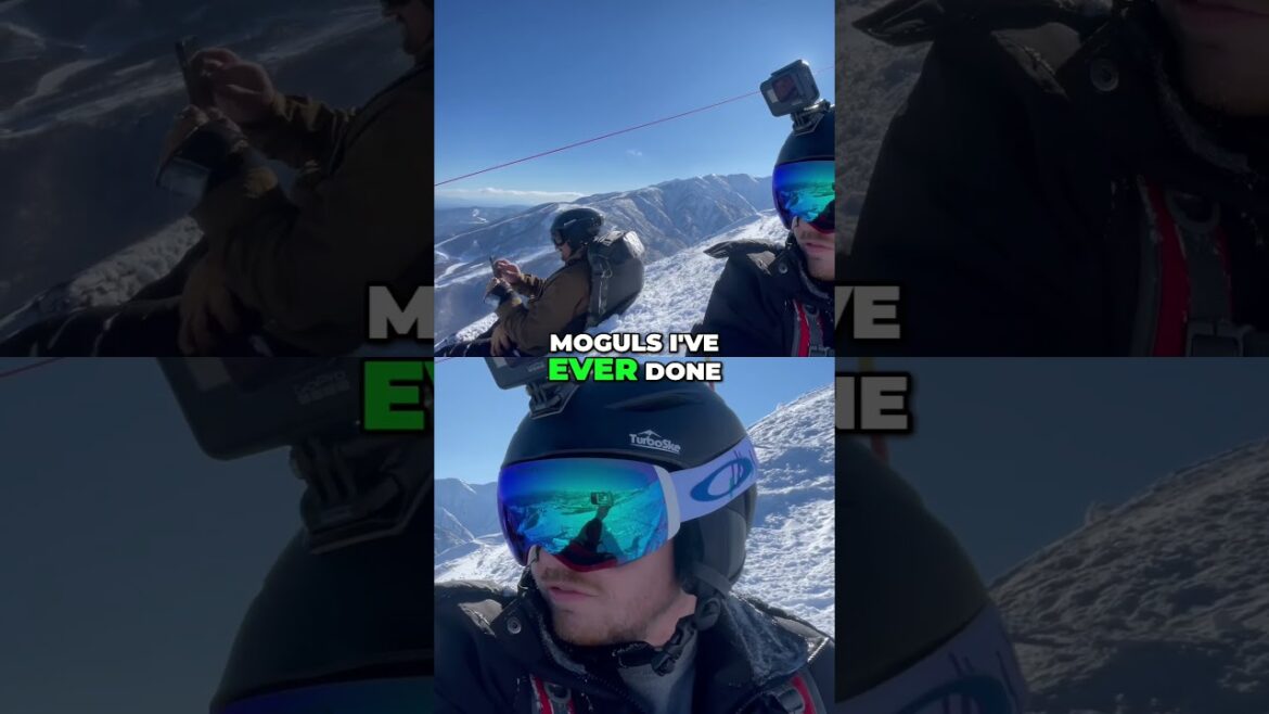 Surviving a Double Black Diamond #hakuba #japan