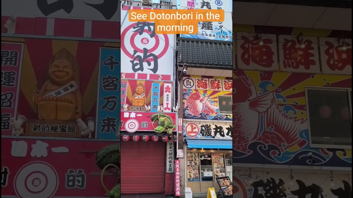 Osaka in early morning #japan #travel #japantravel #travelvlog #osaka #osakatrip #yasakajinja