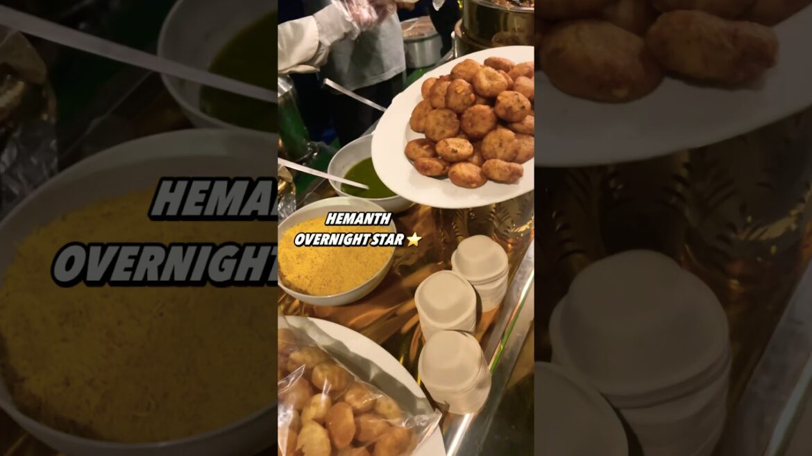 GOKUL CHAT 🧆 🥗 🤤HYDERABAD KOTI | STREET FOOD  🍱 EVENING SNACKS | VIRAL FOOD VLOGS #food #shorts