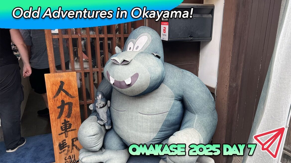 Comedians and Cool Gardens in Okayama and Kurashiki!