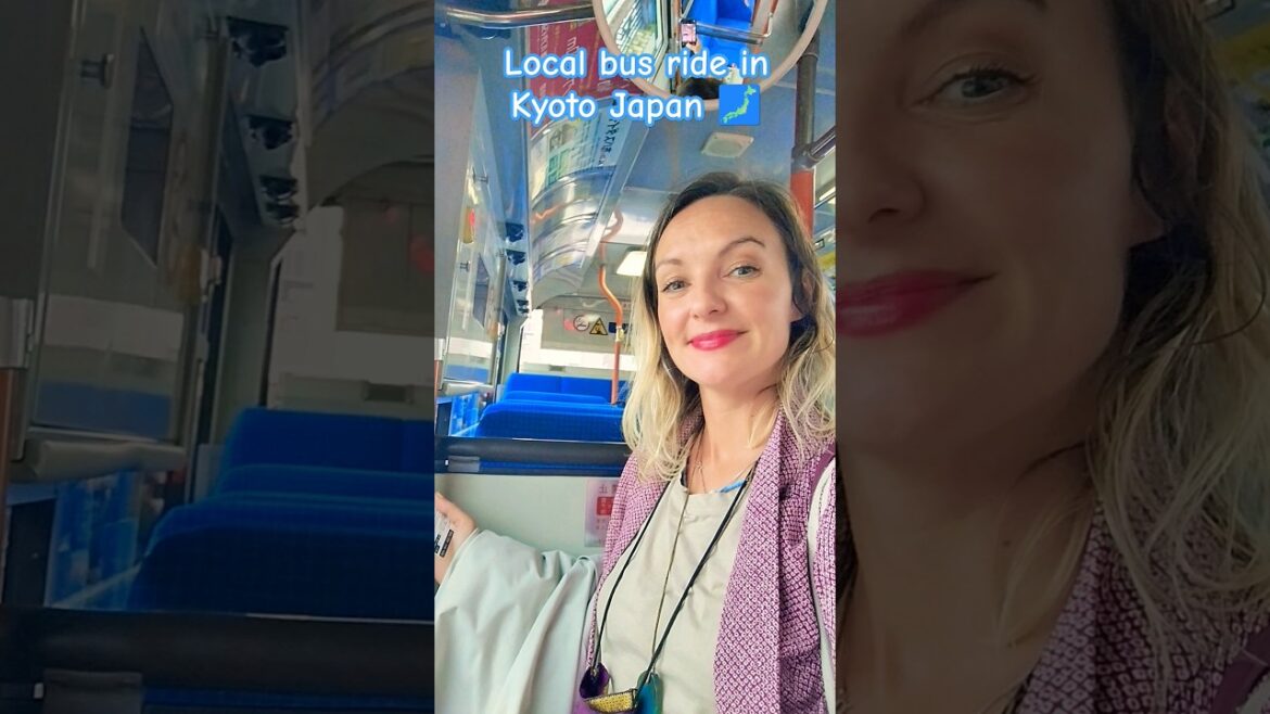 Local #bus ride in Kyoto Japan #travel #shorts #shortsvideo #kyoto #goodlife #salubriousplace #fun