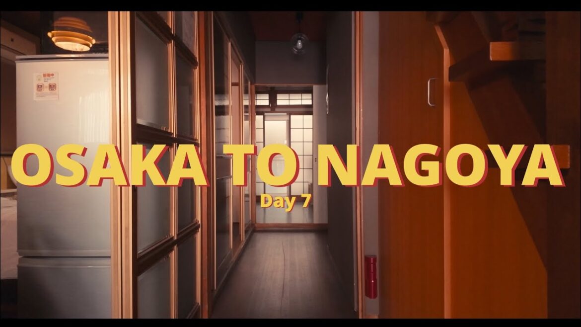 Day 7 of using DJI Osmo Pocket 3: Osaka to Nagoya Trip