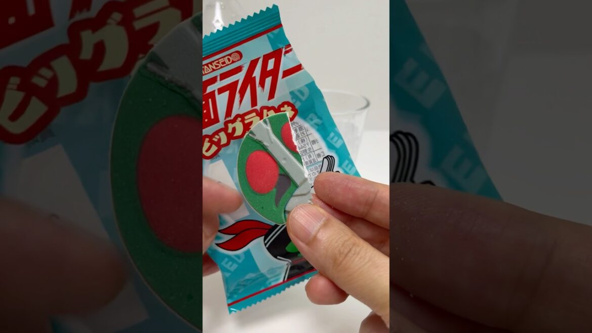 Kamen Rider Big Ramune with Japanese Cider Soda #shorts