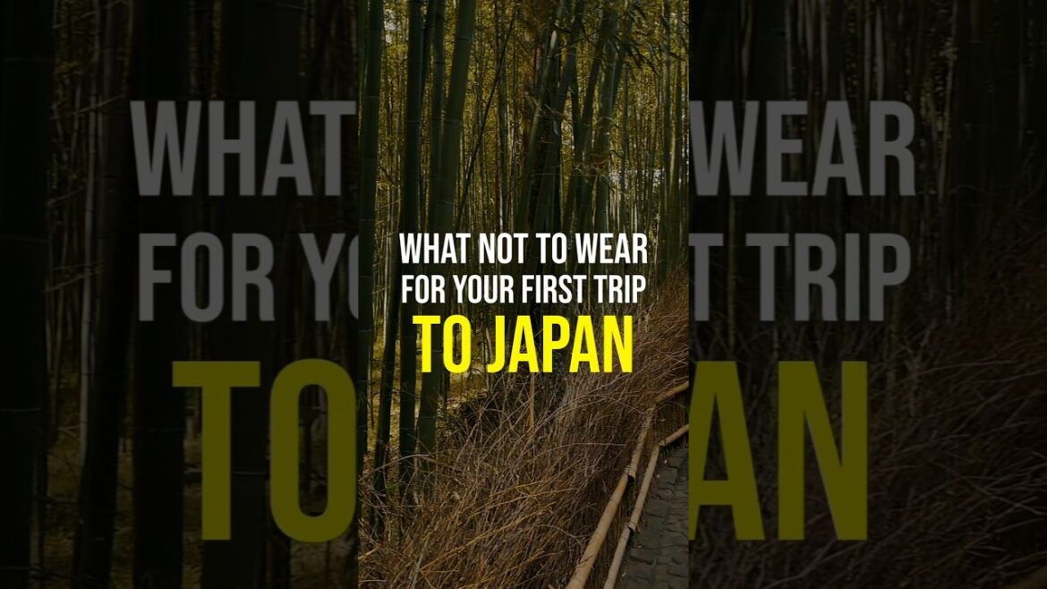 Here is What not to wear for your first trip to Japan #japan #fashiongram #japanfashion #Tokyo