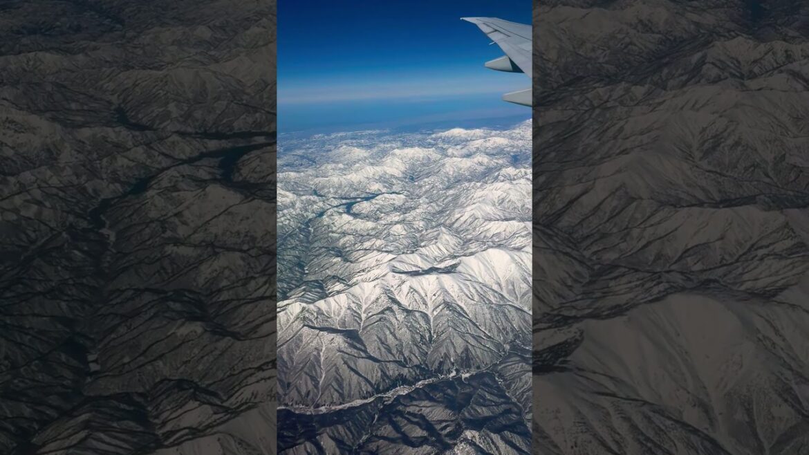 Korean Air window view #shorts #travel #aviation #japan #japantrip