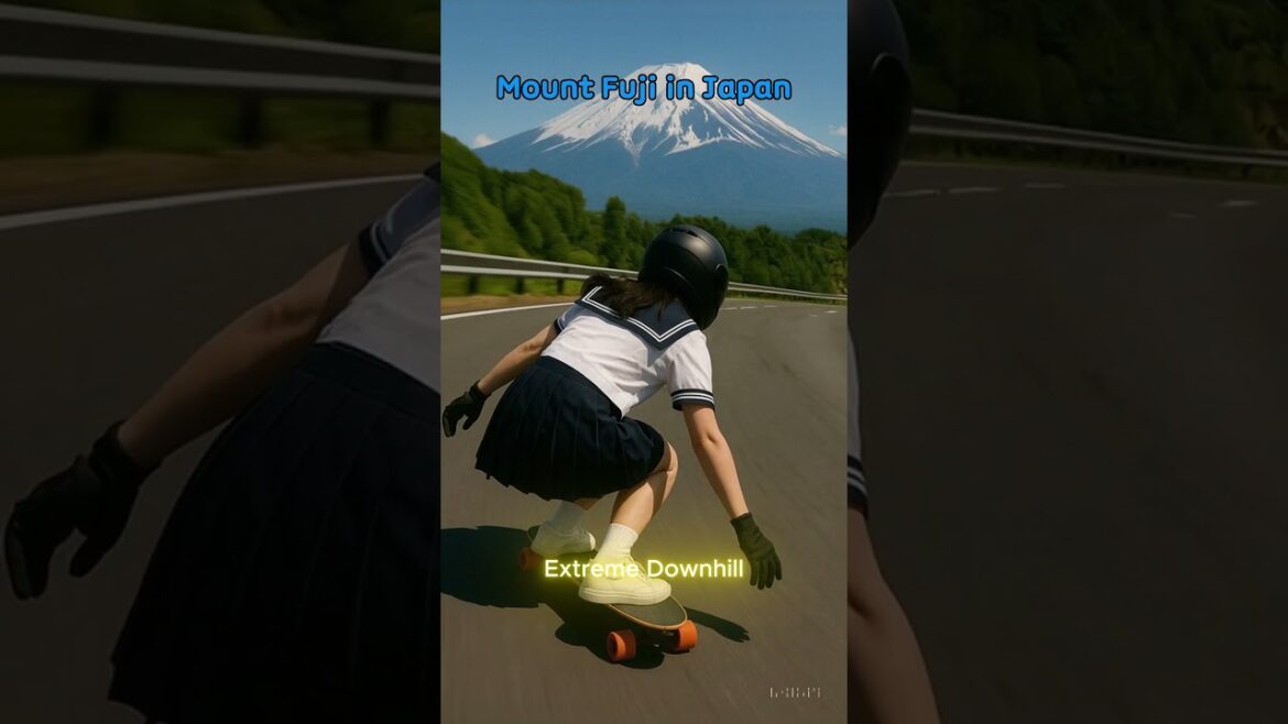 Extreme Downhill: Riding Through Japan’s Mount Fuji #sports #travel