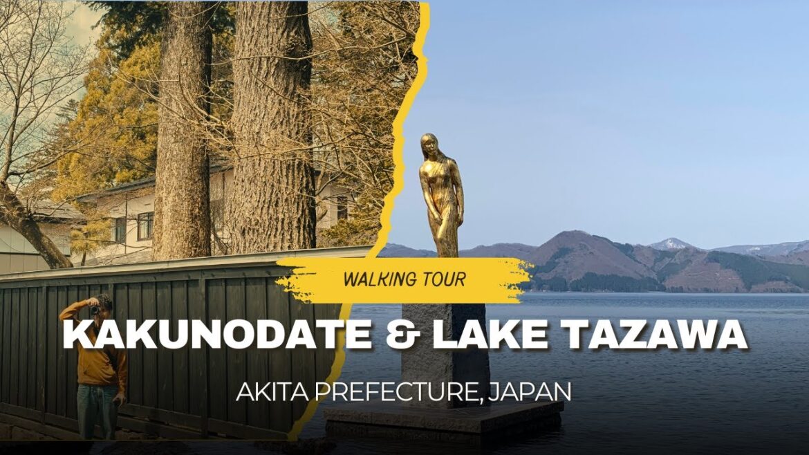 I Went to Kakunodate and to The Deepest Lake in Japan