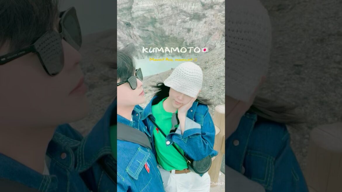 🇯🇵Kumamoto mount Aso moment! #sorts #travel #travelvlog