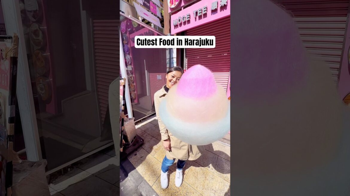 Top cutest foods in Harajuku, Japan! #travel #japan #tokyo