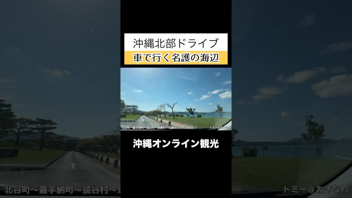 車で行く名護の海辺！沖縄北部ドライブ #沖縄旅行 #沖縄観光 #沖縄ドライブ