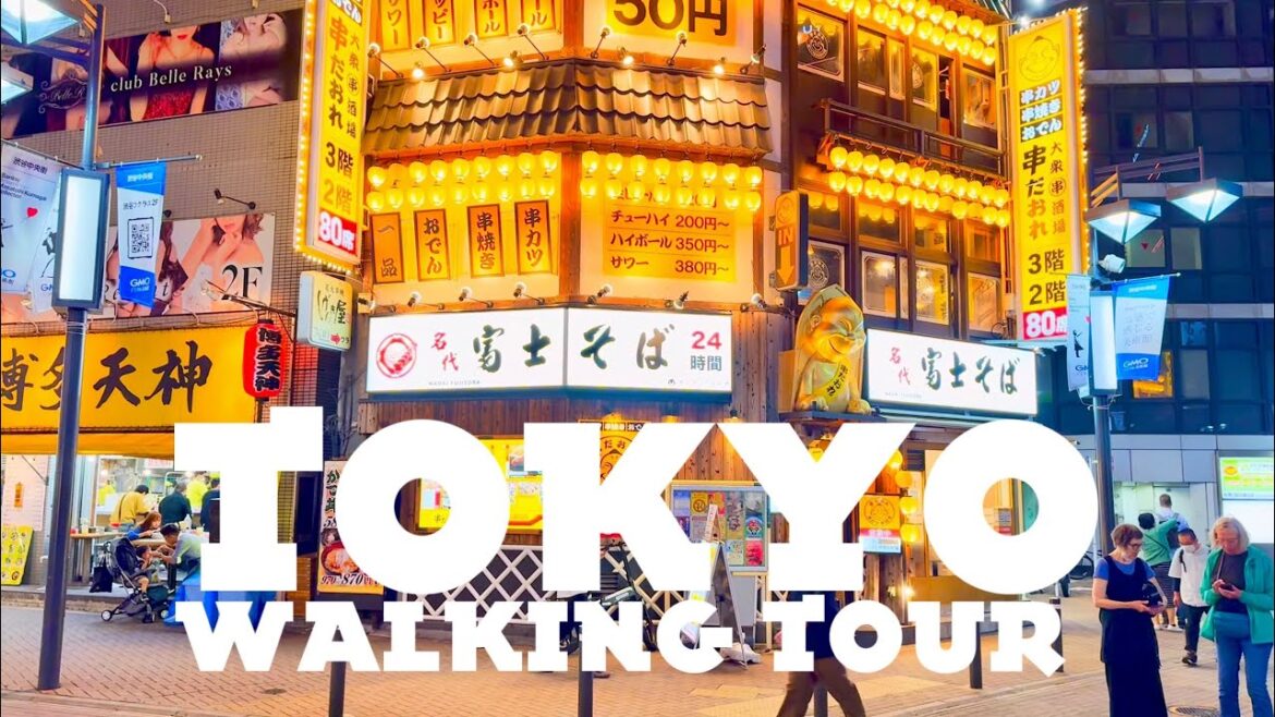 Tokyo, Japan 🇯🇵 – Walking Tour