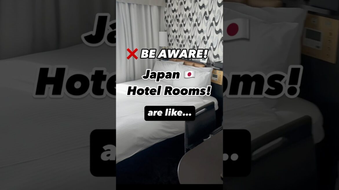 Japan hotel rooms are like this… (know before you go!) #japantravel Japan hotel rooms are like this… (know before you go!) #japantravel