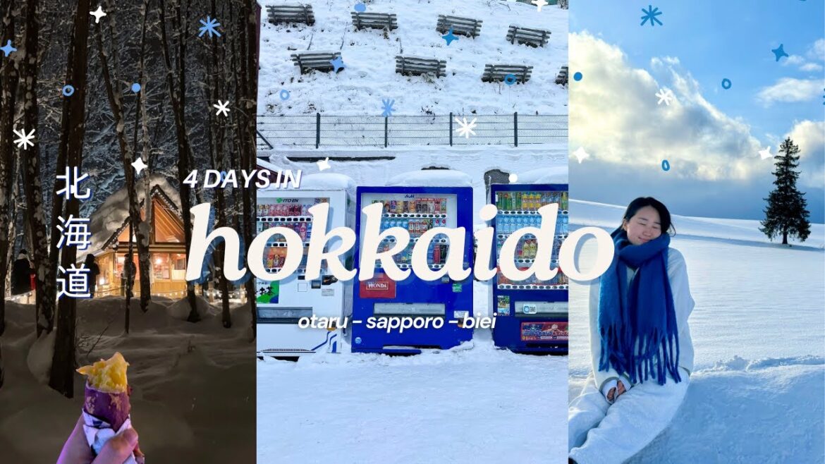 Winter in Hokkaido | 4 days in Sapporo, Biei, Otaru ❄️⛄️